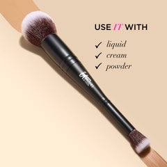 IT Brushes™ Airbrush Dual-Ended Flawless Complexion Concealer & Foundation Brush #132