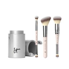 Celebrate Creative Looks Makeup Brush Set + Luxe Travel Case